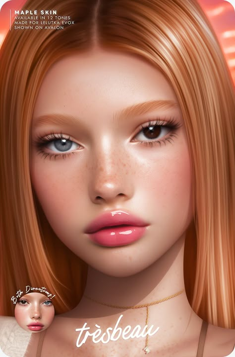 Sims 4 Skin Details Realistic, Sims 4 Cc Skin Freckles, Sims 4 Glowy Skin, Sims 4 Skin Preset Cc, Sims 4 Cc Glowy Skin, Sims 4 Glossy Skin, Skin Colors Sims 4 Cc, Second Life Face, Sims 4 Custom Skin Tones