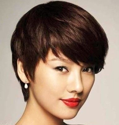 Asian Pixie Cut, Jennifer Lawrence Pixie, Haircuts For Straight Fine Hair, Korean Short Hair, Asymmetrical Hairstyles, Asian Short Hair, Very Short Hair, Blonde Pixie, Asian Hair