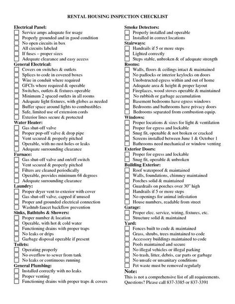 Rental Checklist, Rental Property Investment, Rental Property Management, Inspection Checklist, Income Property, Maintenance Checklist, Home Inspection, Cleaning Checklist, Home Maintenance