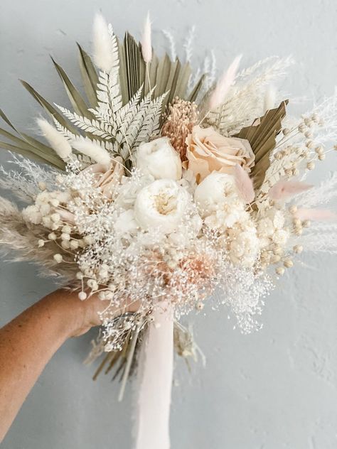 Mini Bouquet Wedding, Mini Bouquet, Dried Flower Bouquet, Boho Home, Pampas Grass, Bridesmaid Bouquet, Dried Flower, Dried Flowers, Flowers