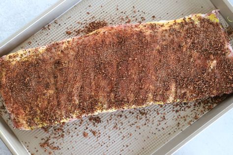 The Best Coffee Rubbed Ribs Recipe Coffee Rub Recipe, Watermelon Wedge, Coffee Rub, Family Bbq, Rub Recipes, Barbecue Pork, Ribs Recipe, Homemade Coffee, Bbq Rub