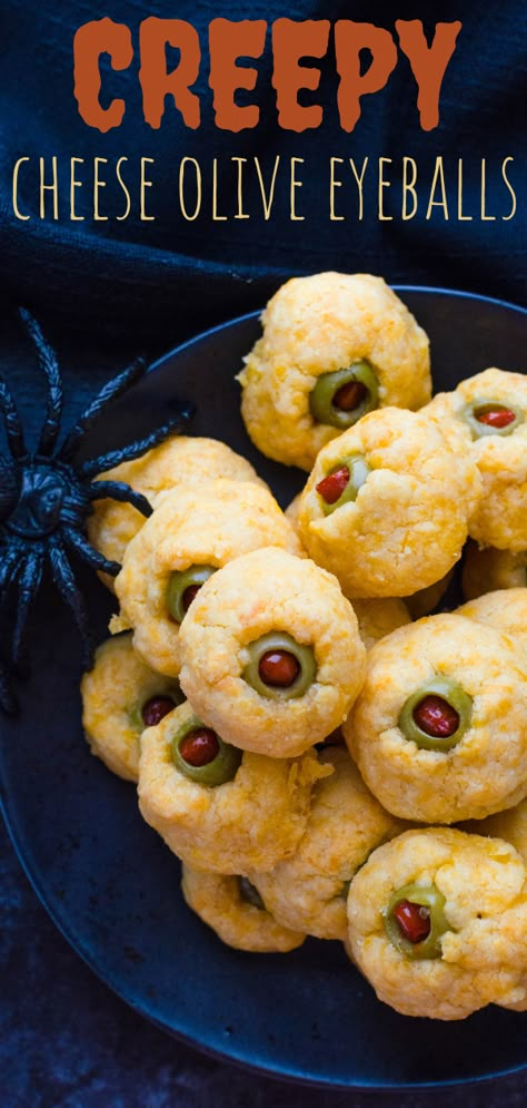 Creepy Cheese Olive Eyeballs Halloween Appetizer Ideas Party Snacks, Halloween Food Fingers, Halloween Party Dips For Adults, Halloween Themed Mexican Food, Halloween Adult Appetizers, Halloween Appetizers For Party Adults Easy, Halloween Party Foods For Adults, Halloween Treats Easy Simple, Easy Halloween Appetizers For A Party