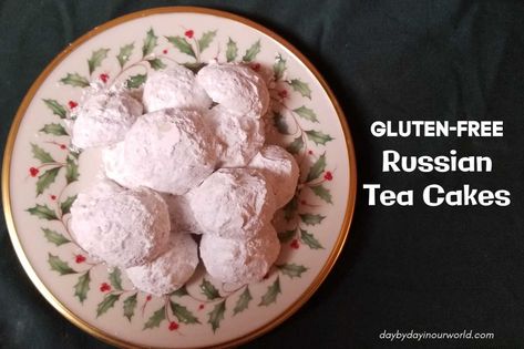 Gluten Free Cookie Recipe, Recipes Biscuits, Tea Cookies Recipe, Paleo Biscuits, Russian Tea Cookies, Gluten Free Cookies Easy, Russian Tea Cakes, Tea Cookie, Gluten Free Cookie