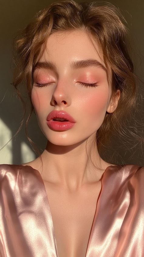 Soft Golden Makeup, Make Up Guide, Bronzed Skin, Sunkissed Makeup, Rose Makeup, Best Makeup Tips, Makeup Idea, Ethereal Makeup, Glow Skin