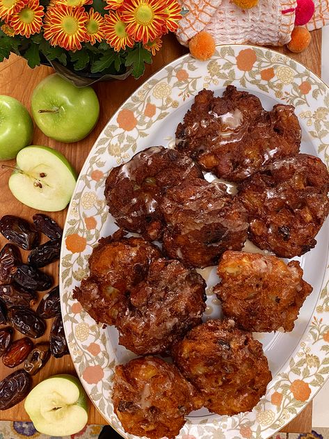 Aarti Sequeira Recipes, Aarti Sequeira, Whole30 Recipes, Apple Fritters, Butter Oil, Frying Oil, Granny Smith Apples, Baking Sweets, Granny Smith