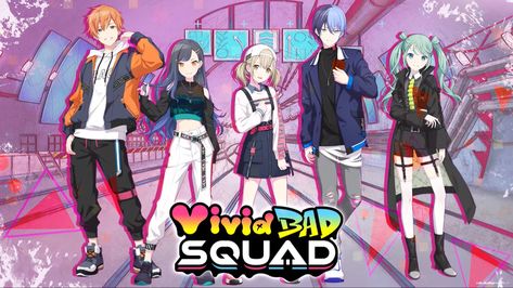 for 3rd anni Vivid Bad Squad, Squad Outfits, Cute Animal Drawings Kawaii, A Silent Voice, Project Sekai, Hatsune Miku, Vocaloid, New Outfits, New Art