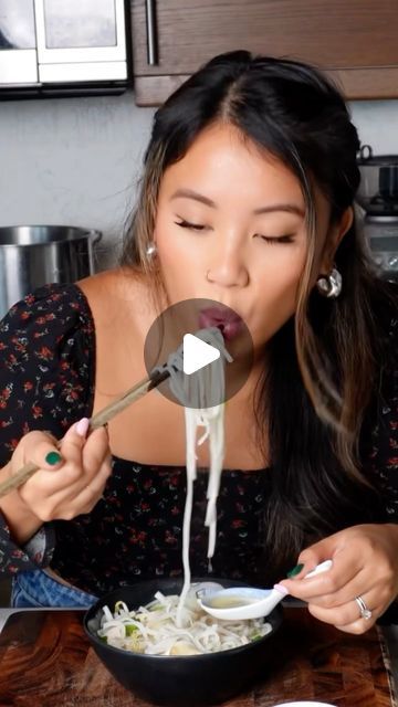 Sylvia Nguyen on Instagram: "✨This week we are making my mom’s recipe for Chicken pho - Pho Gà 🍜🤤

FINALLY making a pho dish for y’all!! I’m so excited share this easy-to-follow recipe. You’re gonna pho-cking love it 🤤😂
.
.
#vietnamesefood #vietnamesecuisine #asianfood #pho #chickensoup #noodlesoup #homecooking #homecooked #easyrecipes" Pho Recipes Easy, Pho Soup Recipe Easy, Pho Recipes, Pho Soup Recipe, Pho Noodles, Chicken Pho, Pho Soup, Recipe For Chicken, Easy Stir Fry