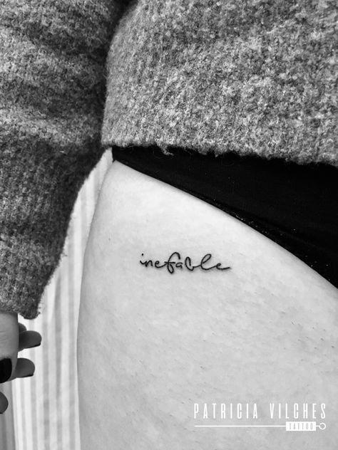 Inefable #tattooineffable #tatuajeinefable #ineffable #inefable Mini Tattoos, Future Tattoos, Tattoos And Piercings, Tattoo Quotes, Piercings, Tattoos