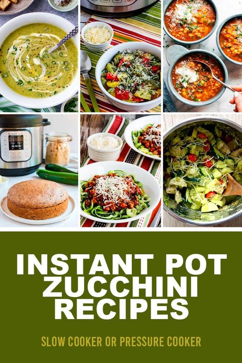 Instant Pot Zucchini Soup, Instant Pot Zucchini Recipes, Soups With Zucchini, Instant Pot Zucchini, Instapot Soup Recipes, Mushroom Zucchini Recipe, Sauteed Zucchini Recipes, Zucchini Soup Recipes, Instapot Meals