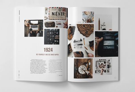 Walter Magazine Volume 2 on Behance Graphic Design Magazine, Magazine Layout Inspiration, Mr Cup, 잡지 레이아웃, Photobook Design, Yearbook Layouts, Editorial Design Layout, Yearbook Design, Stickers Vintage