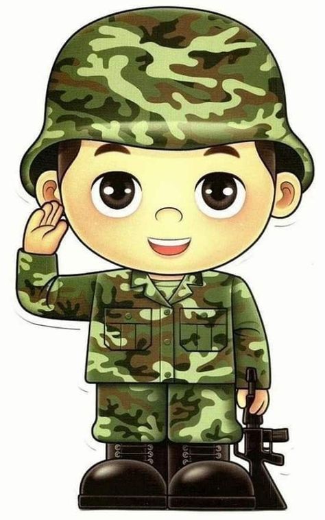 Community Helpers Pictures, Preschool Jobs, Army Birthday Parties, Army Drawing, Army Birthday, Army's Birthday, Creative Clips Clipart, Army Party, Kids Worksheets Preschool