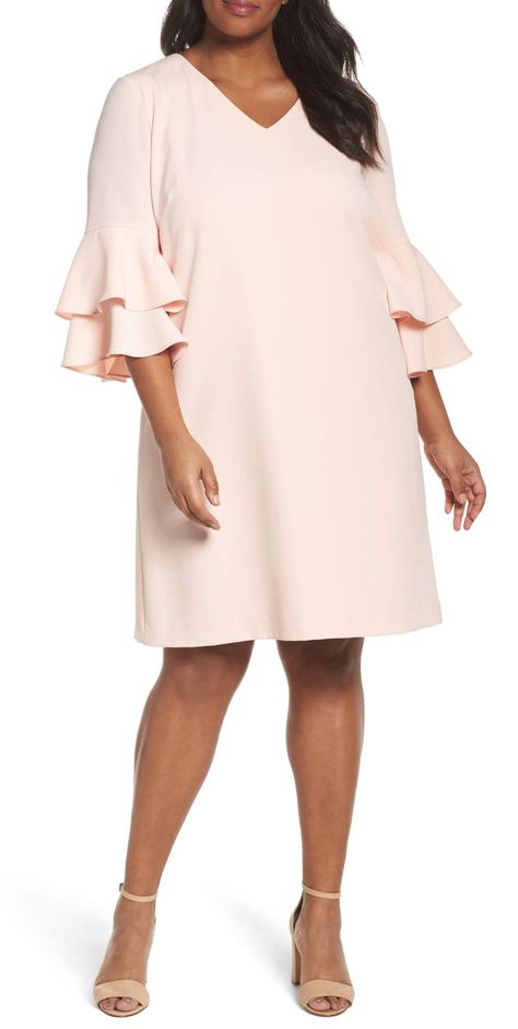 39 Plus Size Spring Wedding Guest Dresses {with Sleeves} - Alexa Webb Short Wedding Dresses For Older Brides Over 50, Dress Xl Plus Size, Plus Size Party Outfit, Wedding Guest Dresses With Sleeves, Spring Wedding Guest Dresses, Wedding Party Dress Guest, Plus Size Party Dress, Plus Size Wedding Guest Dresses, Plus Size Party