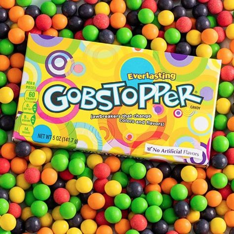 Gobstopper Everlasting Gobstopper, Layer By Layer, Charlie And The Chocolate Factory, Birthday List, Chocolate Factory, Roald Dahl, New Flavour, Fun Snacks, Corn Syrup