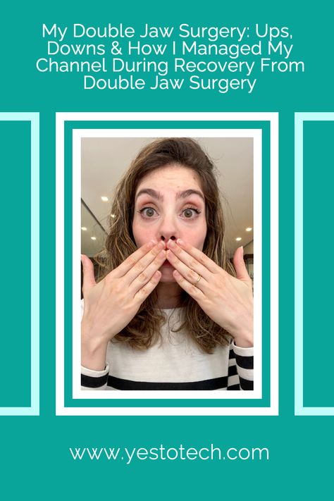 Double jaw surgery can be a challenging and daunting experience, but it doesn't have to be faced alone. In my personal journey, I've experienced both the physical pain and emotional stress of this procedure, and I want to share my story with others who may be going through something similar. Whether you're looking for tips on how to manage the recovery process or seeking emotional reassurance, I'm here to share my ups and downs with you and help you navigate the journey. Double Jaw Surgery, Jaw Surgery, Spill The Tea, Surgery Recovery, Physical Pain, Profitable Online Business, Personal Journey, Online Entrepreneur, Tooth Decay