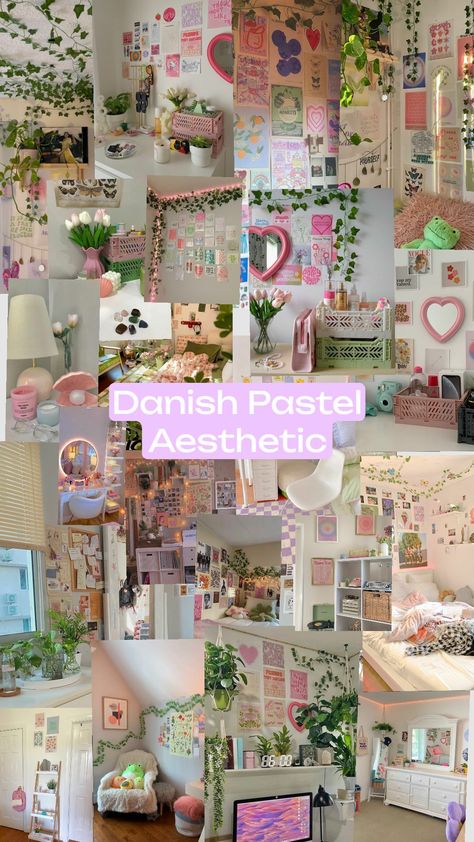 #danishpastel #danish #pastel #pastels #pastelaesthetic #aesthetic #bedroom #decor Danish Pastel House, Pastel Danish Bedroom, Pastel Aesthetic Bedroom, Pastel Danish Aesthetic, Danish Bedroom, Cosy Bedroom Decor, Pastel Aesthetic Outfit, Danish Pastel Bedroom, Pastel Danish