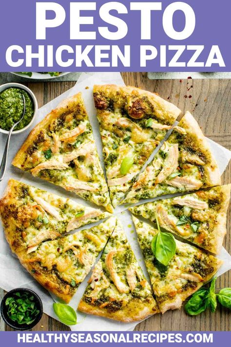 Pizza Pesto Chicken, Pesto Pizza Chicken, Pesto Chicken Flatbread Pizza, Pesto Chicken Pizza Recipe, Leftover Pesto Chicken Recipes, Chicken Pesto Flatbread Pizza, Pesto Chicken Flatbread, Chicken Pesto Flatbread, Veggie Board