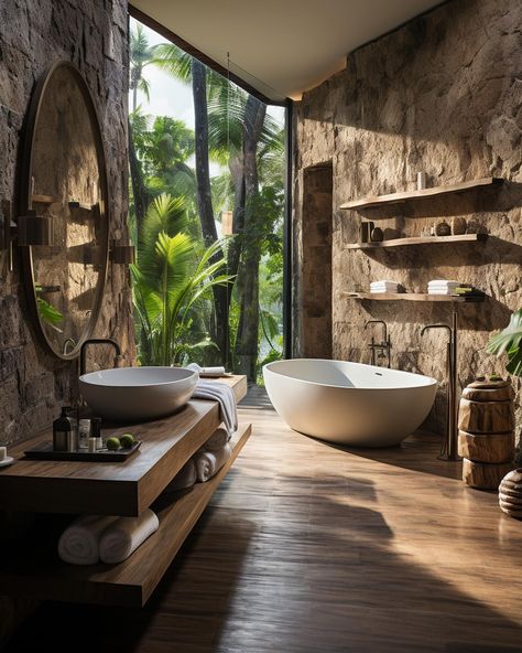 Luxury Tulum coastal design concept ✨ We design luxury spaces for clients worldwide, find out more on our website, link in bio! #interior #interiordesign Tulum Modern Villa, Tulum Bathroom Design, Tulum Apartment, Tulum Interior Design, Tulum Interior, Tulum Design, Tulum Airbnb, Earthy Interiors, Coastal Luxury