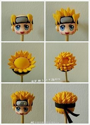 Naruto Birthday, Crea Fimo, Anime Cake, Polymer Clay Figures, Tanah Liat, Fondant Tutorial, Clay Baby, Fondant Figures, Anime Crafts