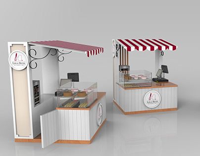 Food Stall Design, Small Coffee Shop, Food Kiosk, Kids Cafe, Food Cart Design, Cafe Shop Design, Kiosk Design, Food Truck Design, Stall Designs