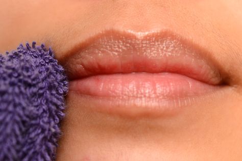 What are the causes of Dry or Cracked Lips? and how do you treat them? Learn from this article. Put on plenty of natural lip balm, as this will help soothe your lips. For best results, apply some before going to bed. The next morning, your... Lips Remedies, Dry Lips Remedy, Chapped Lips Remedy, Wax Strips, Cracked Lips, Before Going To Bed, Peeling Skin, Natural Lip Balm, Going To Bed