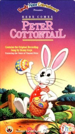 NR-Not Rated ~ Animation, Family, Musical = Here Comes Peter Cottontail - 1971 'year?' Clifford Books, Here Comes Peter Cottontail, Peter Cottontail, F H, Vhs Movie, 90s Childhood, Here Comes, The Movie, Childhood Memories