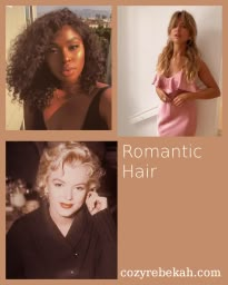 Hair Cuts, Styles, and Colors for the Body Types – Cozy Rebekah Hair Cuts Styles, Soft Hair Color, Romantic Clothing Style, Subtle Hair Color, Unnatural Hair Color, Kibbe Romantic, Romantic Hair, Wispy Hair, Crop Hair