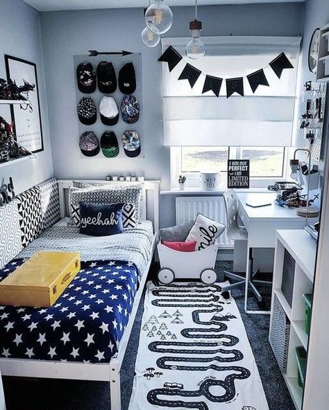 Small Boys Room, Simple Boys Room, Small Boys Bedrooms, Modern Boys Bedroom, Teenage Boy Room, Boys Room Design, Boys Bedroom Makeover, Boy Bedroom Design, Teen Boy Bedroom