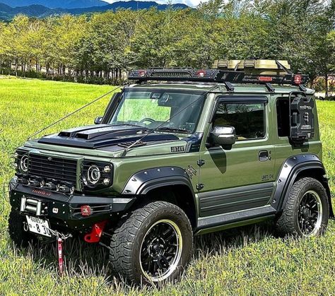 Suzuki Jimny Off Road, Mini Trucks 4x4, Jimny Suzuki, Electric Bike Kits, Suzuki Samurai, Cool Car Pictures, Street Racing Cars, Expedition Vehicle, Jeep 4x4