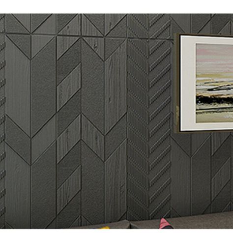 Wade Logan® Maresca 28" x 28" Reclaimed Peel and Stick Vinyl Wall Paneling & Reviews | Wayfair Wall Panel Wallpaper, Peel And Stick Vinyl Planks On Wall, Interior Wall Texture Design, Behind Tv Accent Wall, Cool Accent Wall Ideas, Inexpensive Wall Covering Ideas, Garage Walls Covering Ideas, Peel And Stick Wallpaper Accent Walls, Black Wall Paneling