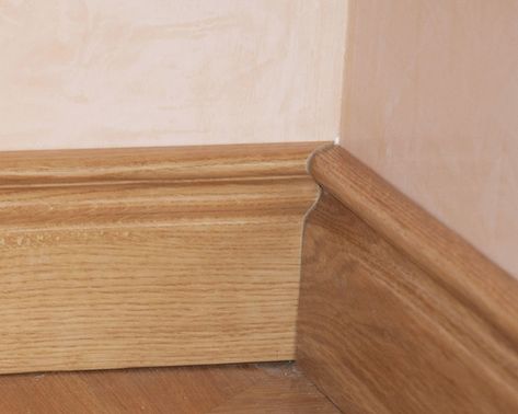 Oak Skirting Boards, Wooden Skirting Board, Barn Conversions, Sweet House, Big Room, Skirting Boards, Solid Wood Flooring, Oak Doors, Bathroom Reno