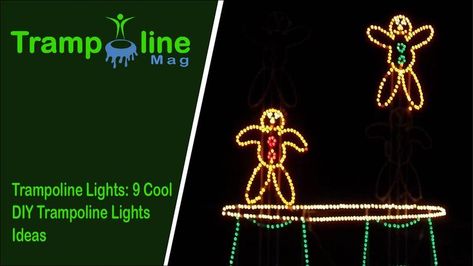 Trampoline lights are great way to make your jumping experience fun. Read the detailed guide and cool DIY trampoline light ideas and benefits. Trampoline Lights Ideas, Trampoline Lights, Diy Trampoline, Vuly Trampoline, Trampoline Ideas, Backyard Playset, Magic Night, Lights Ideas, Light Ideas