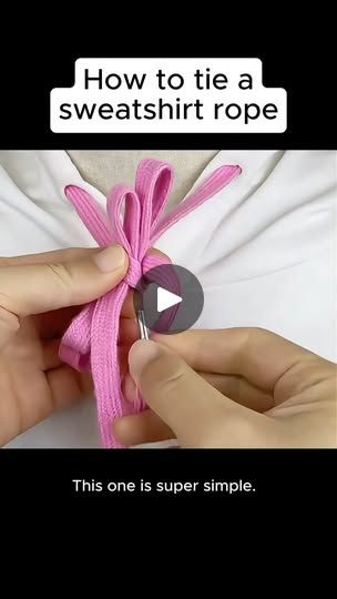 Tie A Knot Ropes, Hoodie Tie Knots, Ways To Tie Shoe Laces, Folding Tricks, Fancy Knots, How To Tie Scarves, Diy Jeans Crafts, Wrapping Tips, Knots Braids