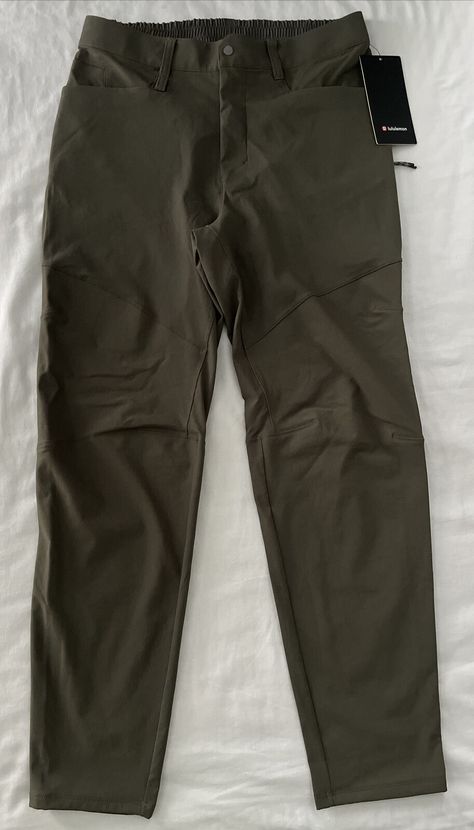 LULULEMON Men's Classic Fit Hiking Pant W32 L30 Black New With Tags Lululemon Pants Men, Lululemon Pants, Lululemon Men, Hiking Pants, Pants Men, New Black, Mens Pants, Dress Outfits, Hiking