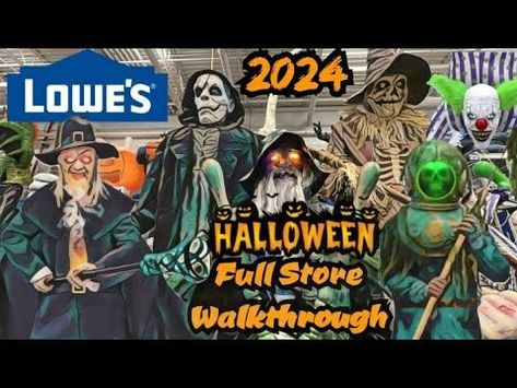 LOWES Halloween Decor NEW 2024 Store Walkthrough (Best Animatronics Yet?) - YouTube Halloween Stores, Halloween Store, Halloween Decor, Join Us, Halloween Decorations, To Look, This Year, Look At, Halloween