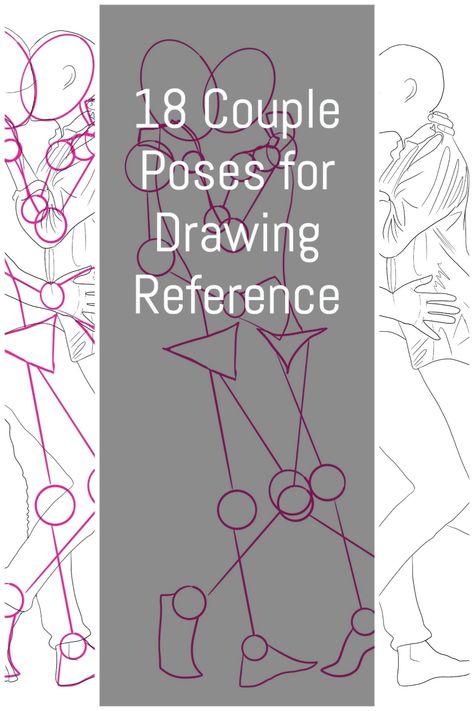 Looking for couple poses drawing reference? Look no further! In this blog post, I provide 18 different couple poses that you can use as a source of inspiration. Couple Drawing Poses Reference, Poses For Drawing Reference, Couple Poses Drawing Reference, Poses For Drawing, Cute Couple Sketches, Perfect Drawing, Poses Drawing Reference, Couple Poses Drawing, Back Drawing