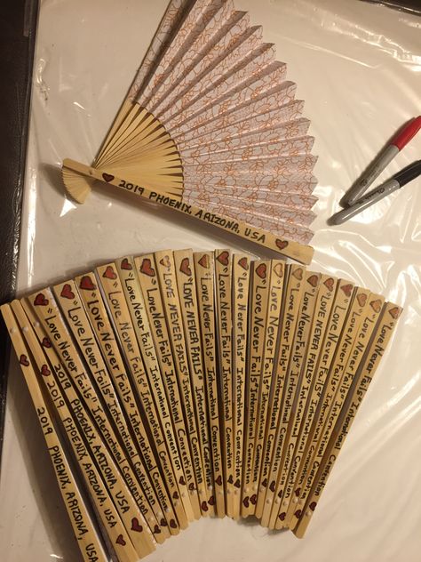 Full size fans from Oriental Trading International Assembly Gifts, Jw Convention Gifts Diy, Special Convention Jw, Jw International Convention Gifts Ideas, Special Convention Jw Gifts, International Convention Gifts, Jw Convention Gifts, Jw Convention, International Gifts