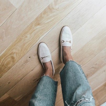 Loraine Loafer Outfit, Sam Edelman Loafers Outfit, Spring Loafers, Sam Edelman Loafers, Perfect Spring Outfit, Loafers Outfit, Vans Classic Slip On Sneaker, Sam Edelman, Spring Outfit