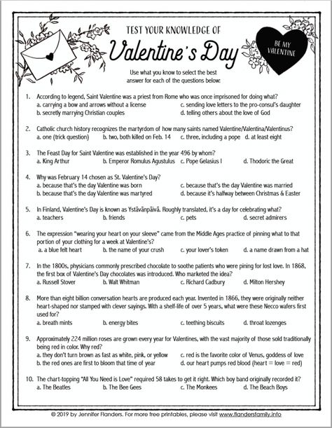 Valentine Quiz - Free Printable Valentines Trivia With Answers, Valentine This Or That, Valentines Day Games For Adults Free Printable, Valentine Trivia Questions And Answers, Valentines Trivia, Valentines Quiz, Draw A Sheep, Catholic Valentines, Church Valentines