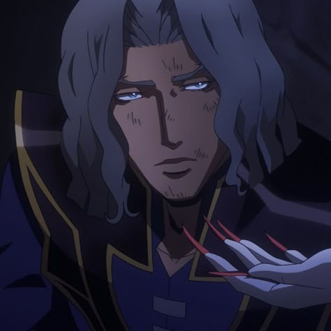 Hector Castlevania Pfp, M Profile Picture, Castlevania Hector, Hector Castlevania, Castlevania Art, Alucard Tepes, Castlevania 3, Pathetic Man, Alucard Castlevania