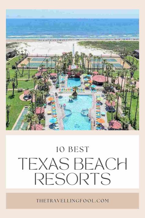 Texas Beach Vacation, Texas Resorts, All Inclusive Beach Resorts, Texas Beaches, Texas Vacations, Beach Cabana, Resort Pools, South Padre Island, Family Resorts