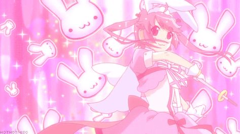 Nurse Witch Komugi, Cute Gifs, Magical Girl Aesthetic, Vaporwave Wallpaper, Images Kawaii, Kyoto Animation, Cute Banners, Banner Gif, Anime Gifs