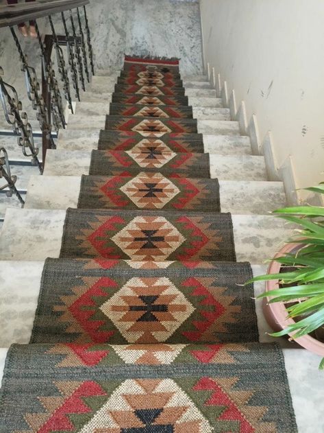 Bedside Runner, Jute Runner Rug, Rustic Area Rugs, Navajo Rug, Jute Rug Runner, Jute Runner, Runner Rug Kitchen, Navajo Rugs, Stair Rugs