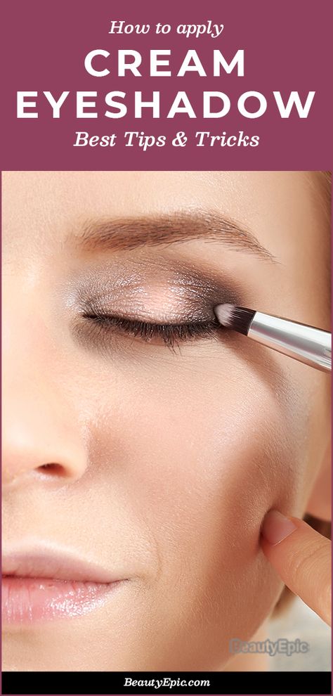 Daytime Eyeshadow, Makeup For Sensitive Eyes, How To Use Eyeshadow, Best Cream Eyeshadow, Eyeshadow For Hooded Eyes, Gel Eyeshadow, Daytime Makeup, Skin Tone Makeup, Powdered Eyeliner