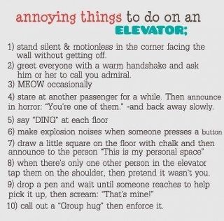 Elevator Etiquette.... It Goes On, E Card, Laughing So Hard, Bones Funny, Make Me Happy, Make Me Smile, Stuff To Do, I Laughed, Just In Case