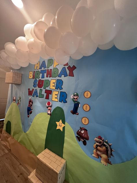 Super Mario Birthday, Mario Birthday, Birthday Themes, Birthday Theme, Super Mario, Mario, Birthday