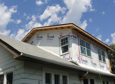 The great thing about remodeling is doesn’t have to be all about the inside. It can also mean adding another floor to your home, which is what we did for this client. Check out the photos and see how we gave this home a whole new look. #remodeling #homeremodeling #tituscontractingllc Adding Upstairs To Ranch, Dormer Addition Ranch, Adding An Upstairs Addition, Adding A Second Floor To A House, Adding A Floor To Your House, Adding Upstairs To House, Adding Second Floor To Ranch House, 2nd Floor Addition Before And After, Adding Dormers To A House