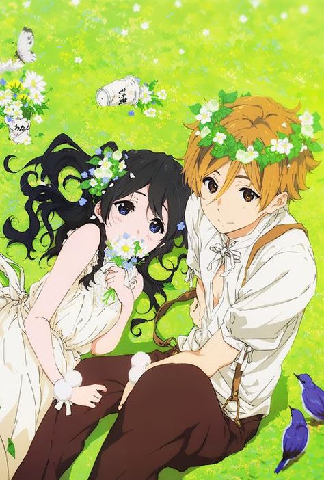 Anime couple Ooji Mochizou, Avt Fb, Tamako Market, Tamako Love Story, Kyoto Animation, Art Kawaii, Mahō Shōjo, Manga Couple, Maid Sama