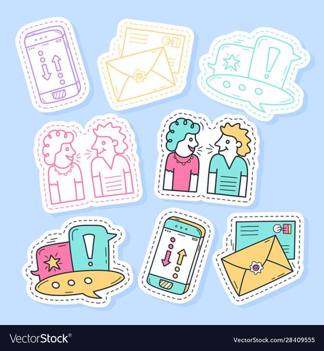 Oral Communication Design, Raz Verbal, School Stickers Labels, Math Wallpaper, Communication Illustration, Badge Icon, Funny Greetings, School Stickers, Business Communication