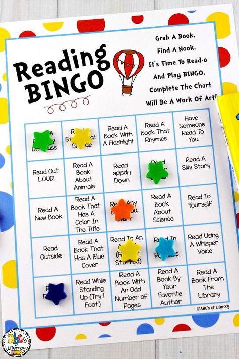 Are you looking for a way to encourage and motivate your students to read or just a fun activity for to celebrate reading month? This Reading Bingo is always a big hit and favorite for early elementary students. This no-prep, printable reading activity can be used by classroom teachers, librarians, and homeschool families. Click on the picture to learn more about and print this Dr. Seuss inspired activity for FREE! #readingmonth #readingbingo #freeprintable #drseussactivity #drseuss March Reading Month, Activities For Elementary Students, Reading Bingo, March Reading, Fun Reading Activities, Read A Thon, Reading Incentives, Homework Activities, Reading Month