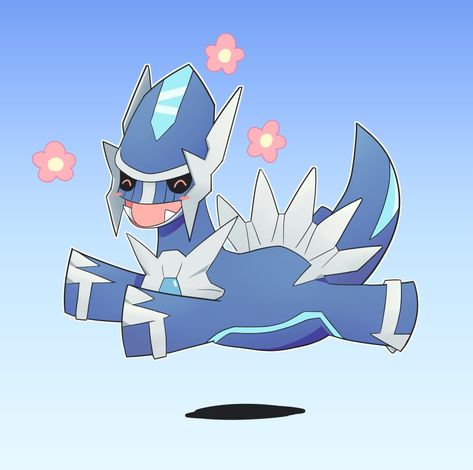 Dialga Pokemon, Dragon Type Pokemon, Steel Dragon, Pokémon Diamond, Legendary Pokemon, Cute Pokemon Pictures, Like Drawing, Type Pokemon, Standard Form